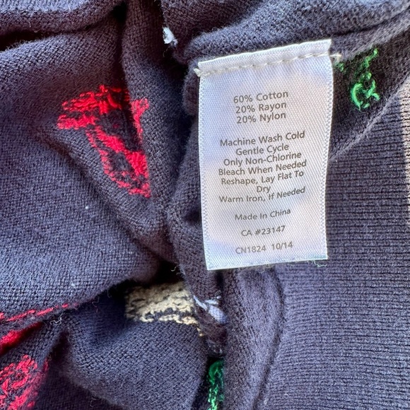 Talbot’s By The Sea Pullover Cotton Sweater - Picture 5 of 7